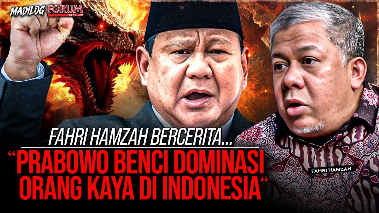 FAHRI HAMZAH: PRABOWO MENDAYUNG DI ANTARA DUA KARANG