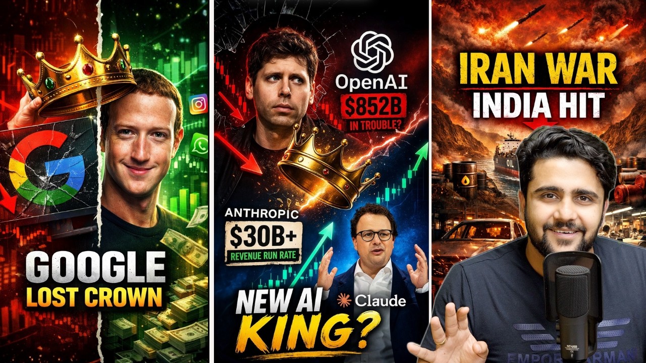 Meta BEATS Google, $270B Iran Loss, OpenAI Valuation Under Fire, AI Bubble or Reality?:Business News