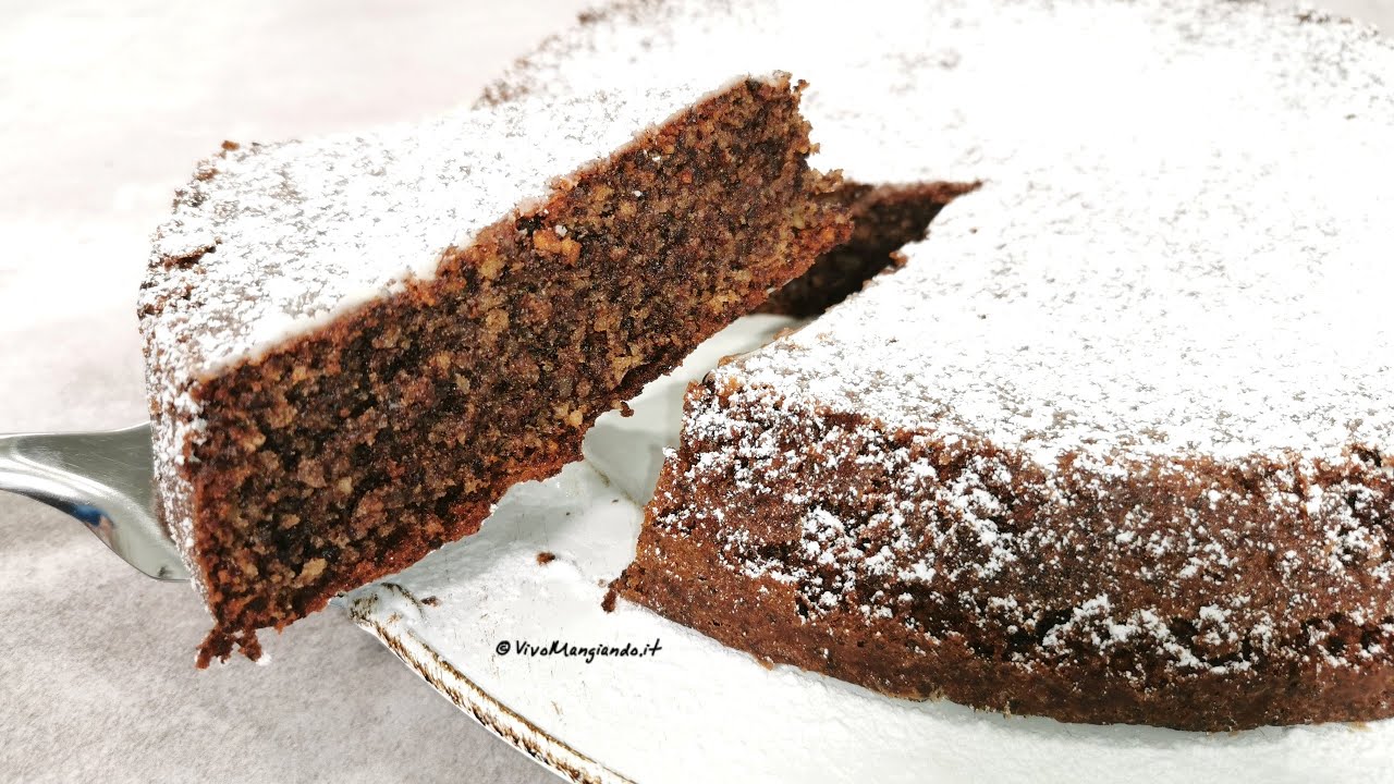 Torta caprese, sofficissima e scioglievole