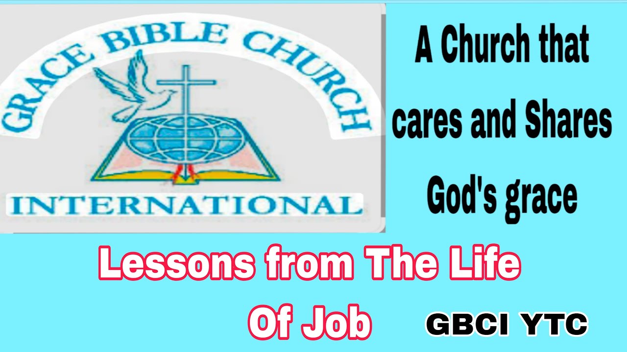 Lessons from the life of Job.. GBCI YTC is live!