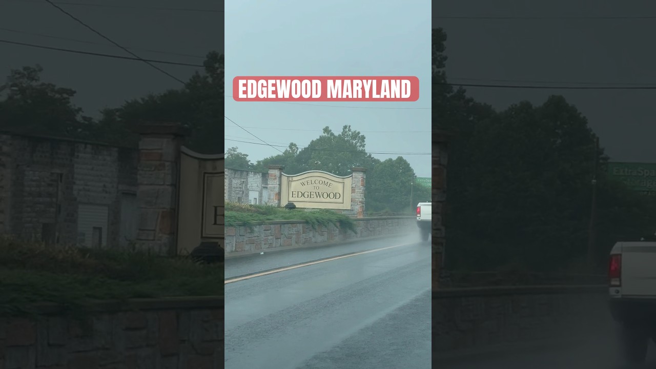 Let&rsquo;s Pass Through Edgewood Maryland 🚐 #edgewood #maryland #dmv #travel #vlog #driving #cars #road
