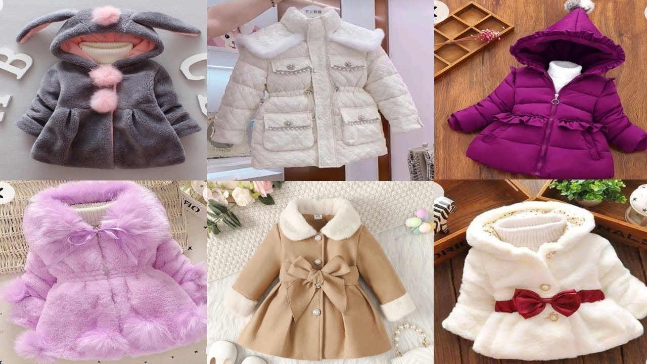 Latest Coat & Jacket Designs Ideas For Kids Baby Girls |Winter Collection 2023-24|THE FASHION WORLD