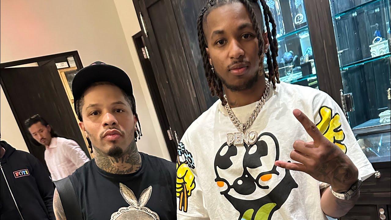 DDG GOES TO GERVONTA DAVIS FIGHT.. **didn’t end well**