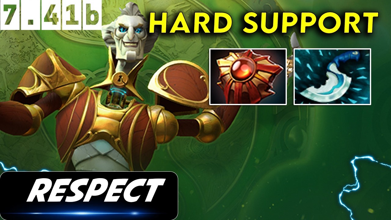 RESPECT Ringmaster Hard Support - Dota 2 Patch 7.41b Pro Player Gameplay