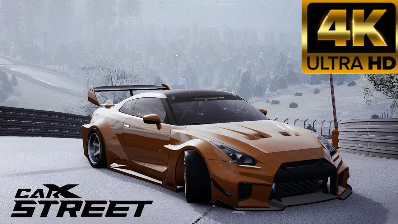 Carx Street Gameplay | Nissan GT-R R35 | Nurburgring | 4K 60FPS Ultra Graphics |