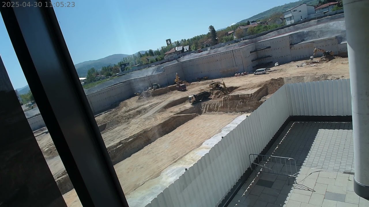 Garitage Park Office Tower 2025.04.30 construction timelapse (cam2)