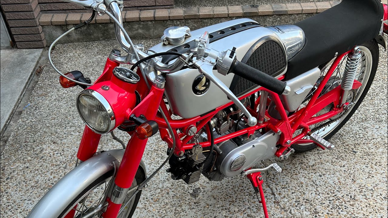 関東からやってきたC110Rは関西に馴染めるか⁉️ #ホンダクラシック #CR110 #C110 #カブレーシング #スポーツカブ