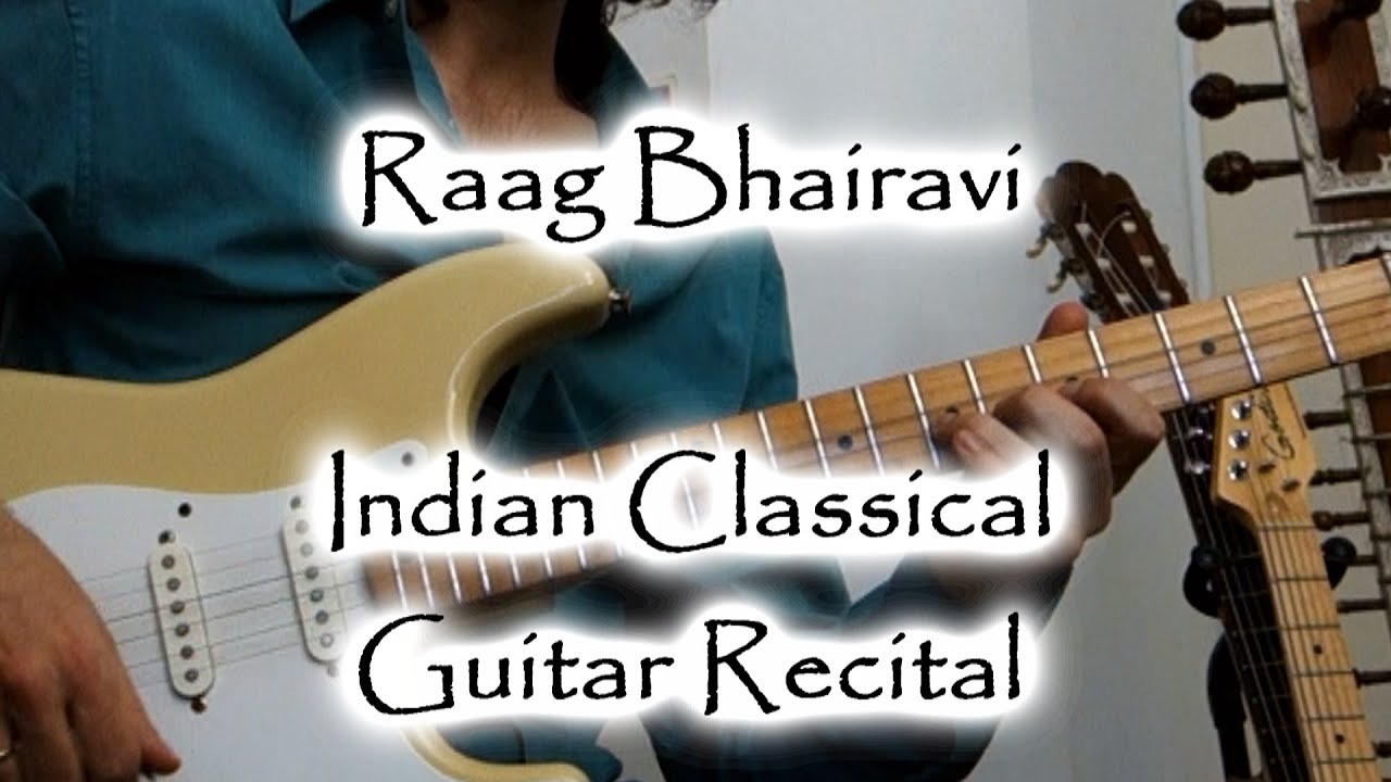 Raag Bhairavi - Alap and Drut  teental - Indian Classical Guitar Recital by Jack Jennings