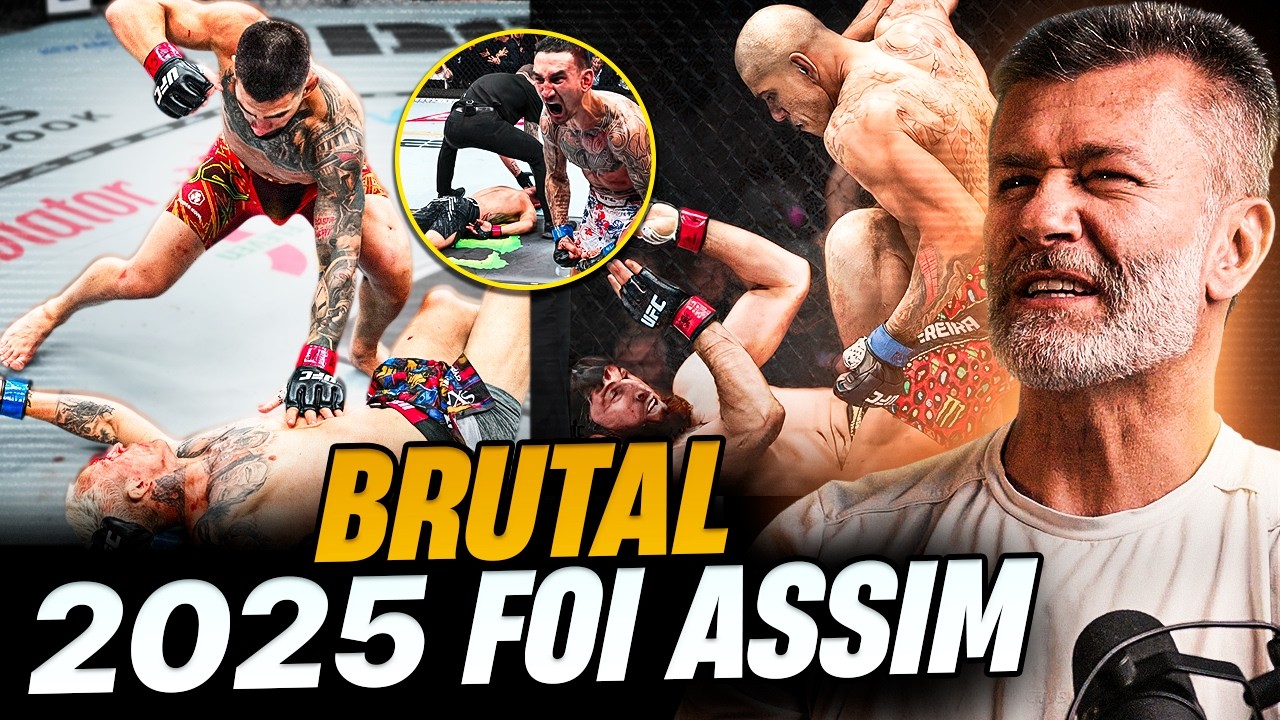 Rangel Reagindo aos NOCAUTES MAIS BRUTAIS DO UFC EM 2025
