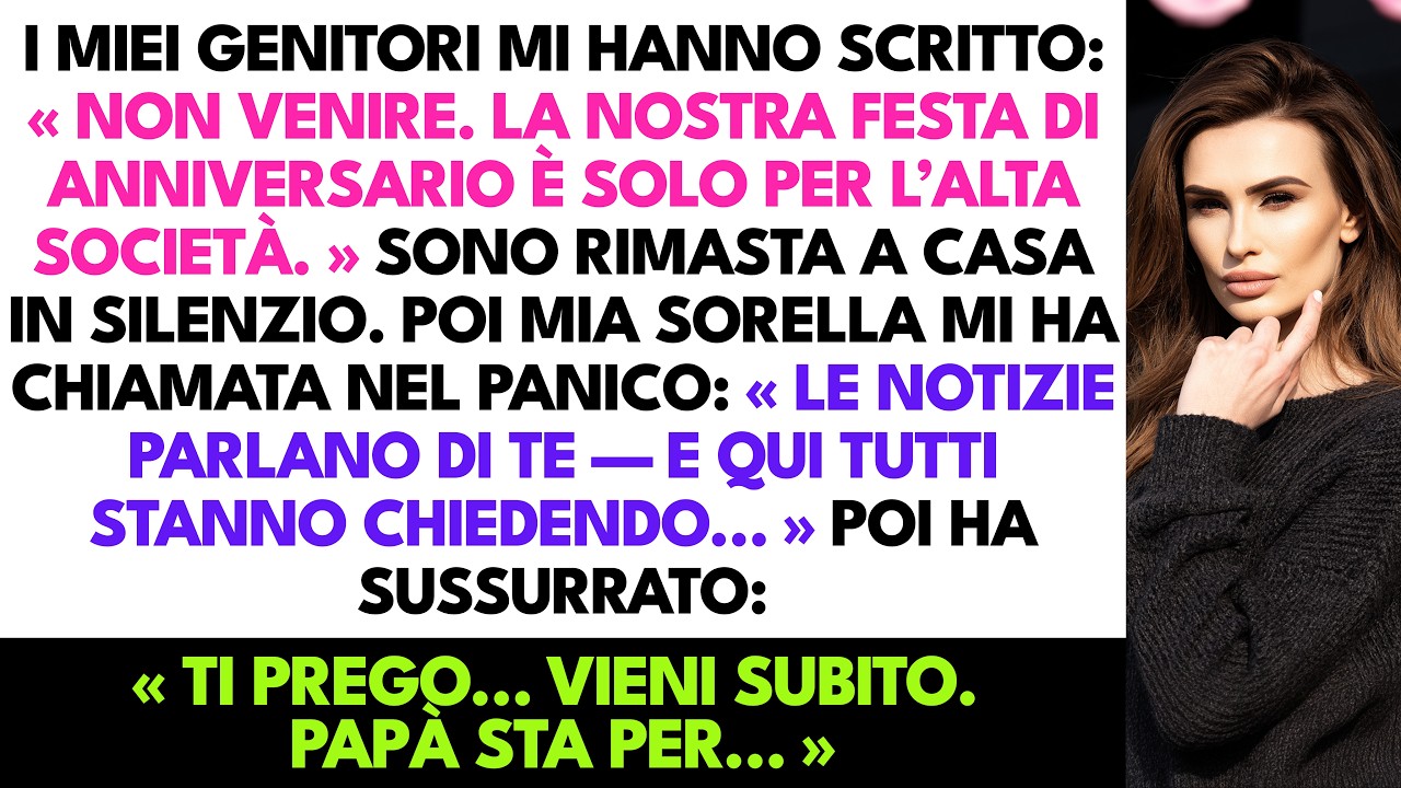 I Miei Genitori Mi Hanno Vietato La Loro Gala — Poi Tutti I Medici Hanno Visto Il Mio Nome
