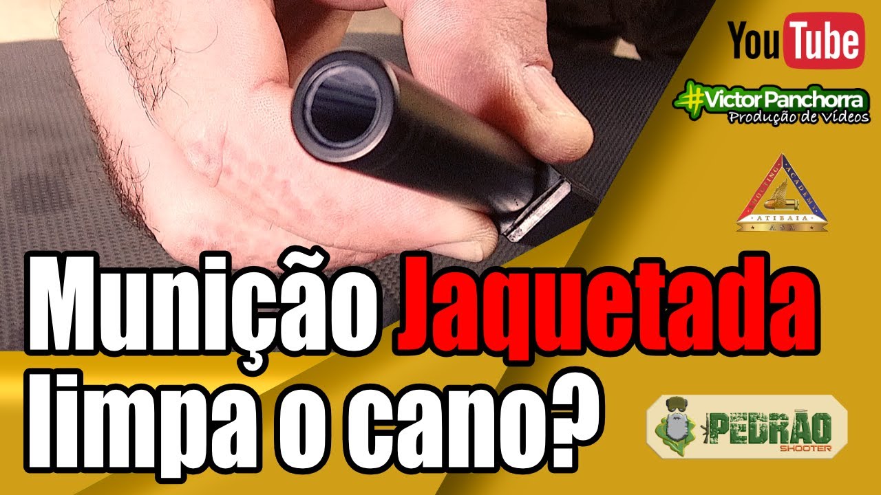 #92 - Munição Jaquetada limpa o cano da arma? Mito ou verdade?