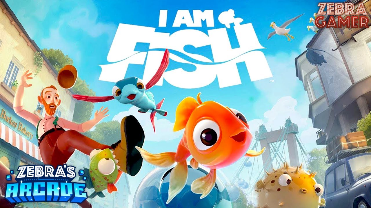 Игровой процесс I Am Fish — Zebra's Arcade!