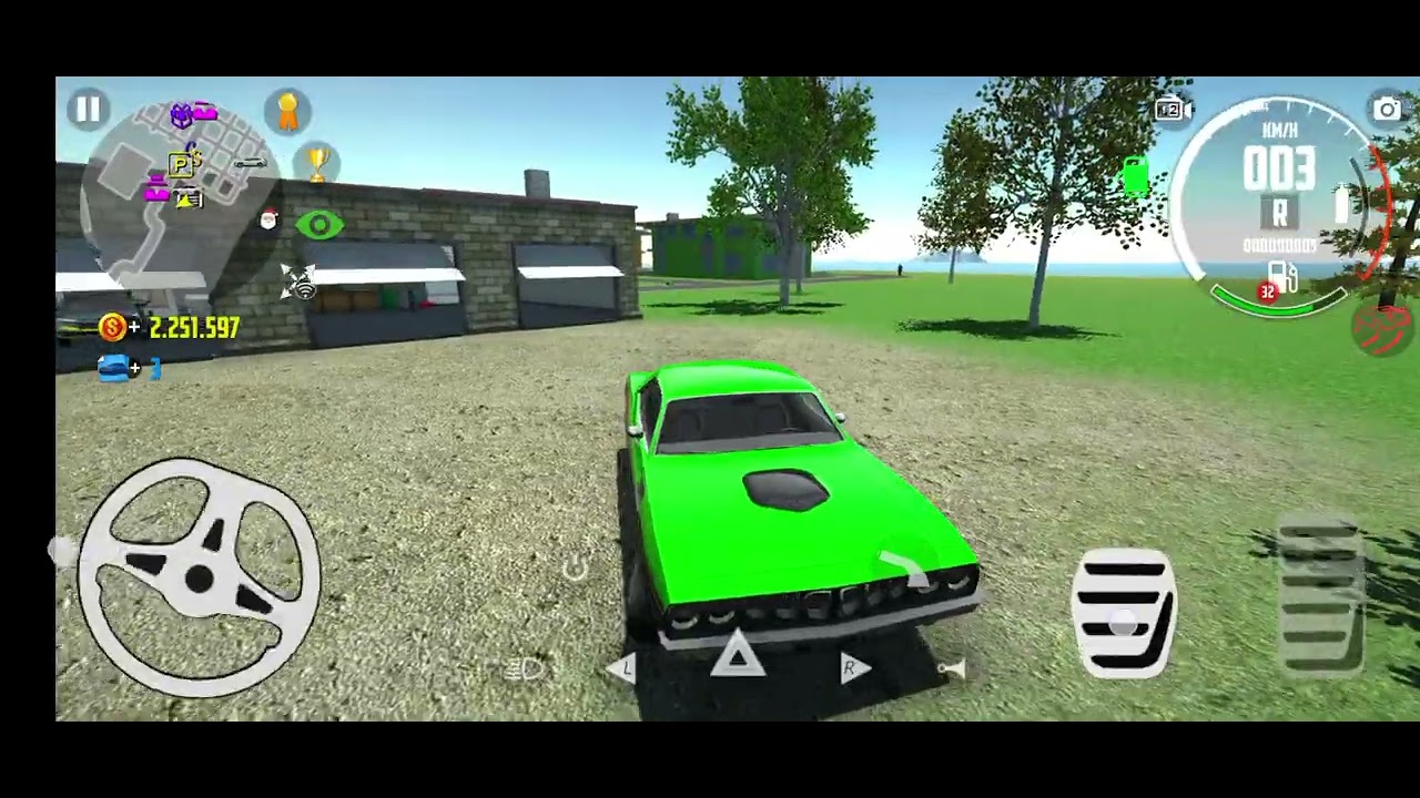 Playing car simulator #Skbross124#
