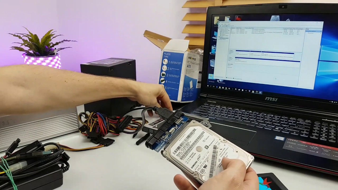 JAK PODŁĄCZYĆ DYSK HDD SSD SATA DO KOMPUTERA PRZEZ USB | ForumWiedzy