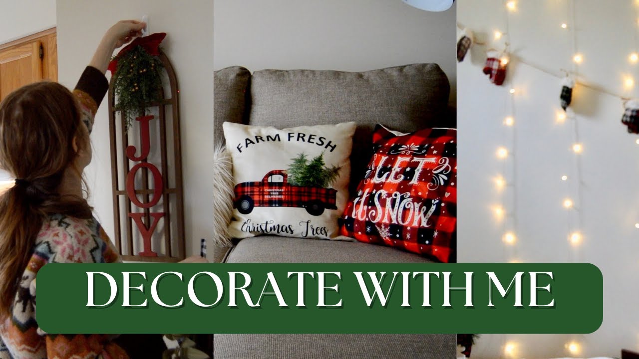 DECORATE FOR CHRISTMAS WITH ME