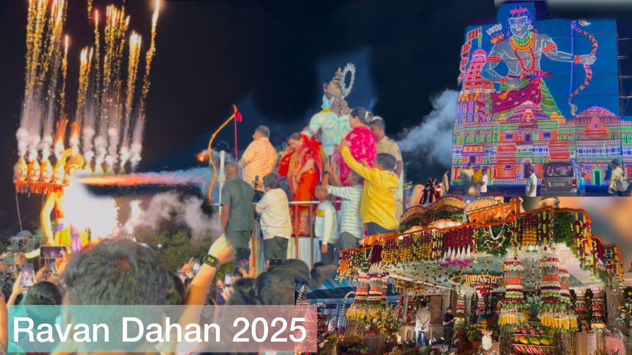 Namo Ramo Ravan Dahan Celebration 🔥 | विजयादशमी & Dussehra 2025 