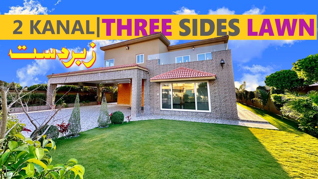 OWNER BUILT Luxury 2 Kanal House for Sale TRIPLE HUGE LAWN Bahria Garden City ISLAMABAD #luxuryhomes