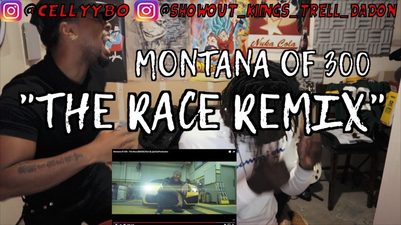 Montana Of 300 - The Race [REMIX] Shot By @AZaeProduction - REACTION