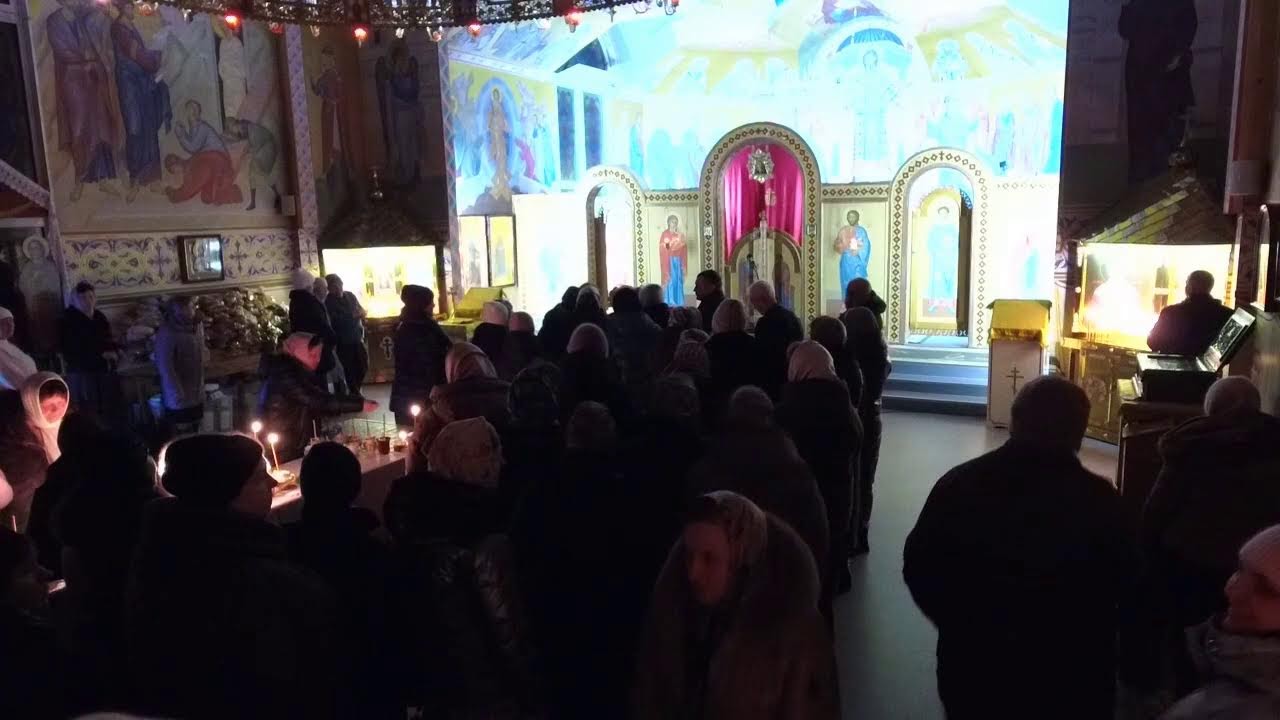 13.02 Вечірня. Вселенська батьківська (мясопусна) поминальна