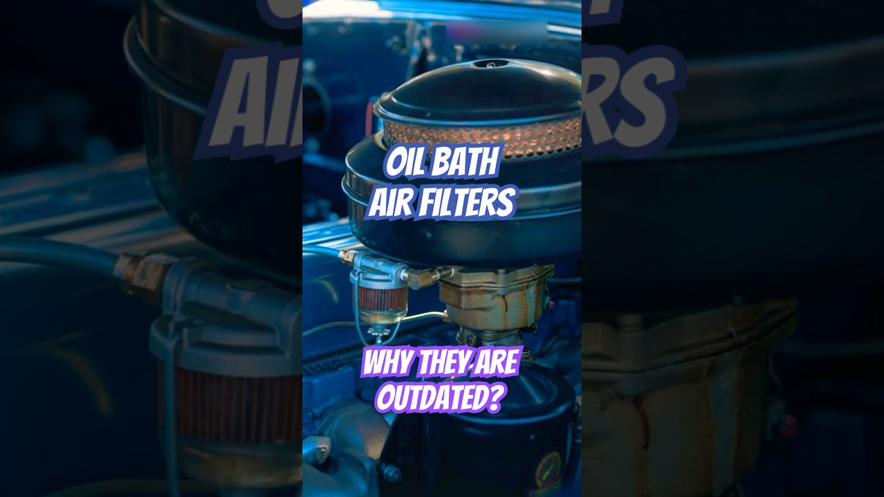 Why Oil Bath Air Filters are avoided now a days?!! #airfilter #oilbath