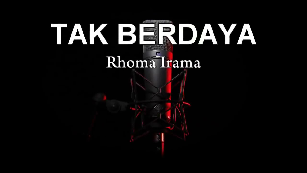 Tak berdaya karaoke rhoma irama#videoviral#karaoke#dangdutklasik