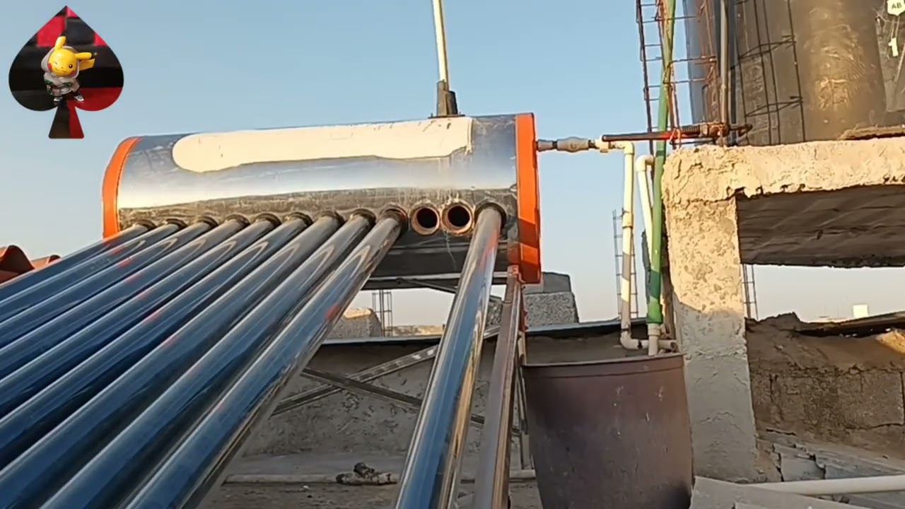 como quitar y poner tubos de calentador solar muy facil