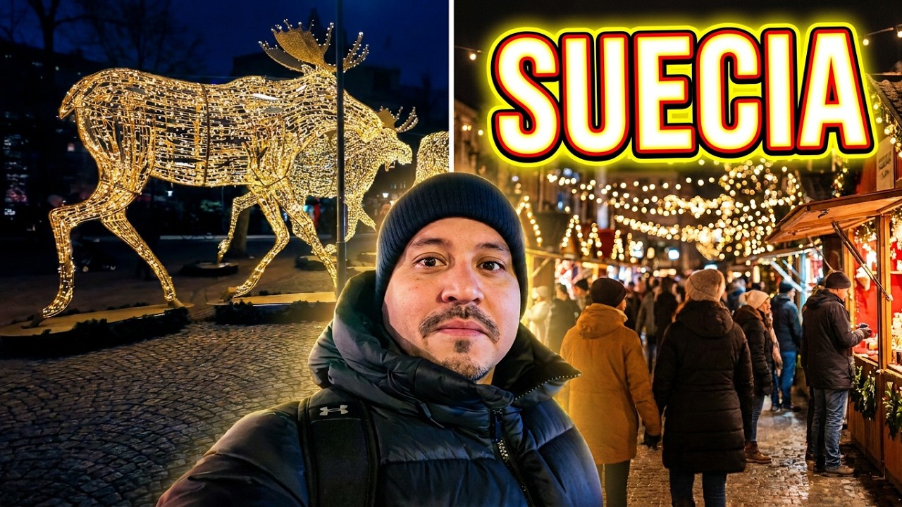 ¡Conoce como es una navidad en Estocolmo Suecia!