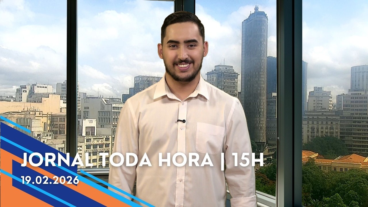 Jornal Toda Hora | 15H | Quinta-feira (19/Fev/2026)