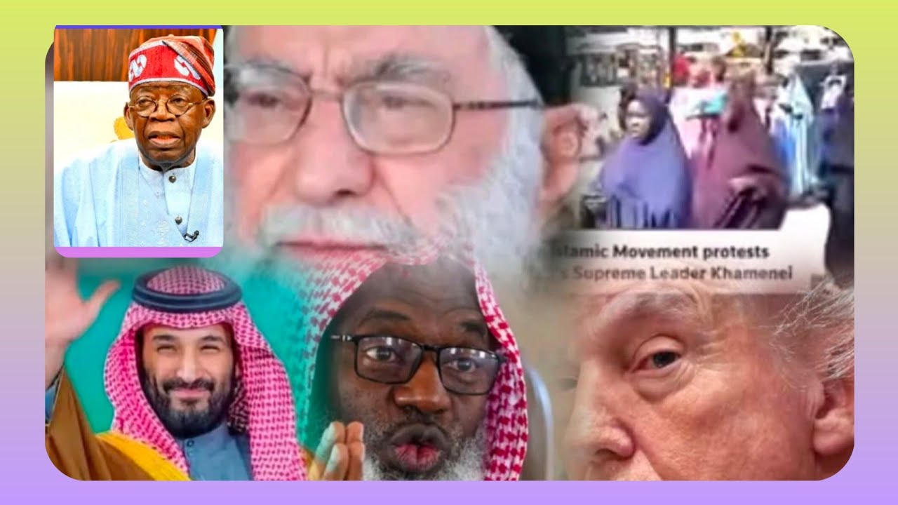 TINUBU WARNS MUSLIMS GOING OUT FOR MATCH ON ACCOUNT OF U.S ISRAEL & IRAN DON'T DRAG NIGERIA INTO...