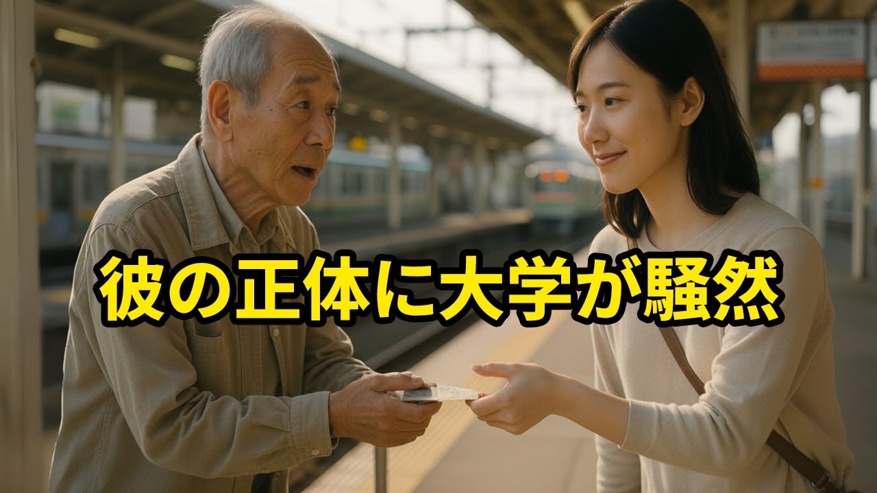 💯 全財産3000円を渡して助けた貧困おじいさん→翌日、大学に現れた彼の【衝撃の正体】が私の人生を救った