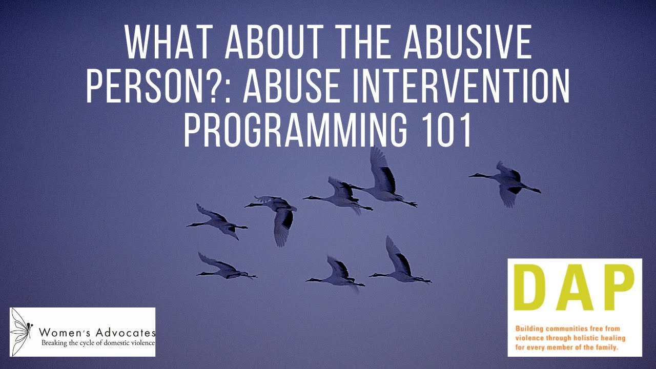 Abuse Intervention Programming 101