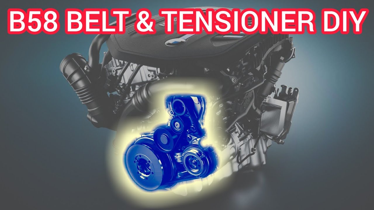 How to fix your B58 Belt Chirp/Squeal - Super Easy