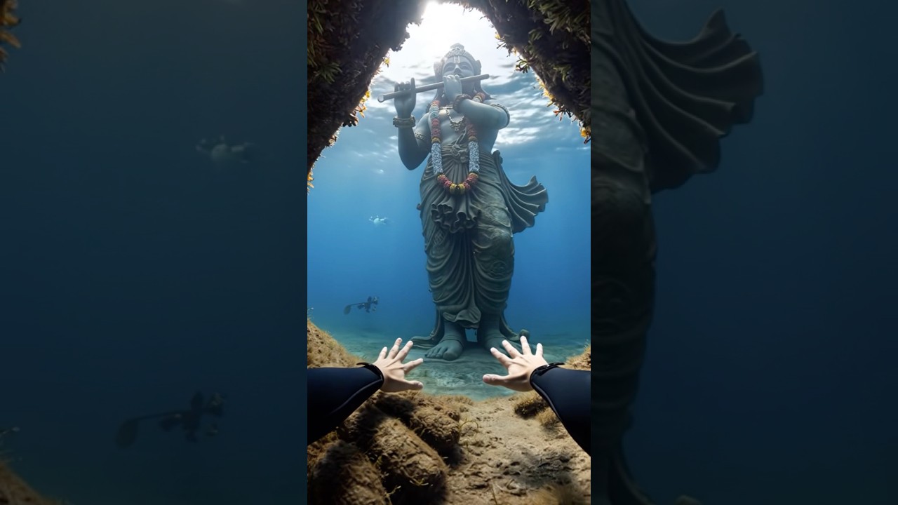 &ldquo;Underwater Dwarka: The Divine Search for Lord Krishna&rsquo;s Lost Statue Begins!&rdquo;#shorts #viralshorts .