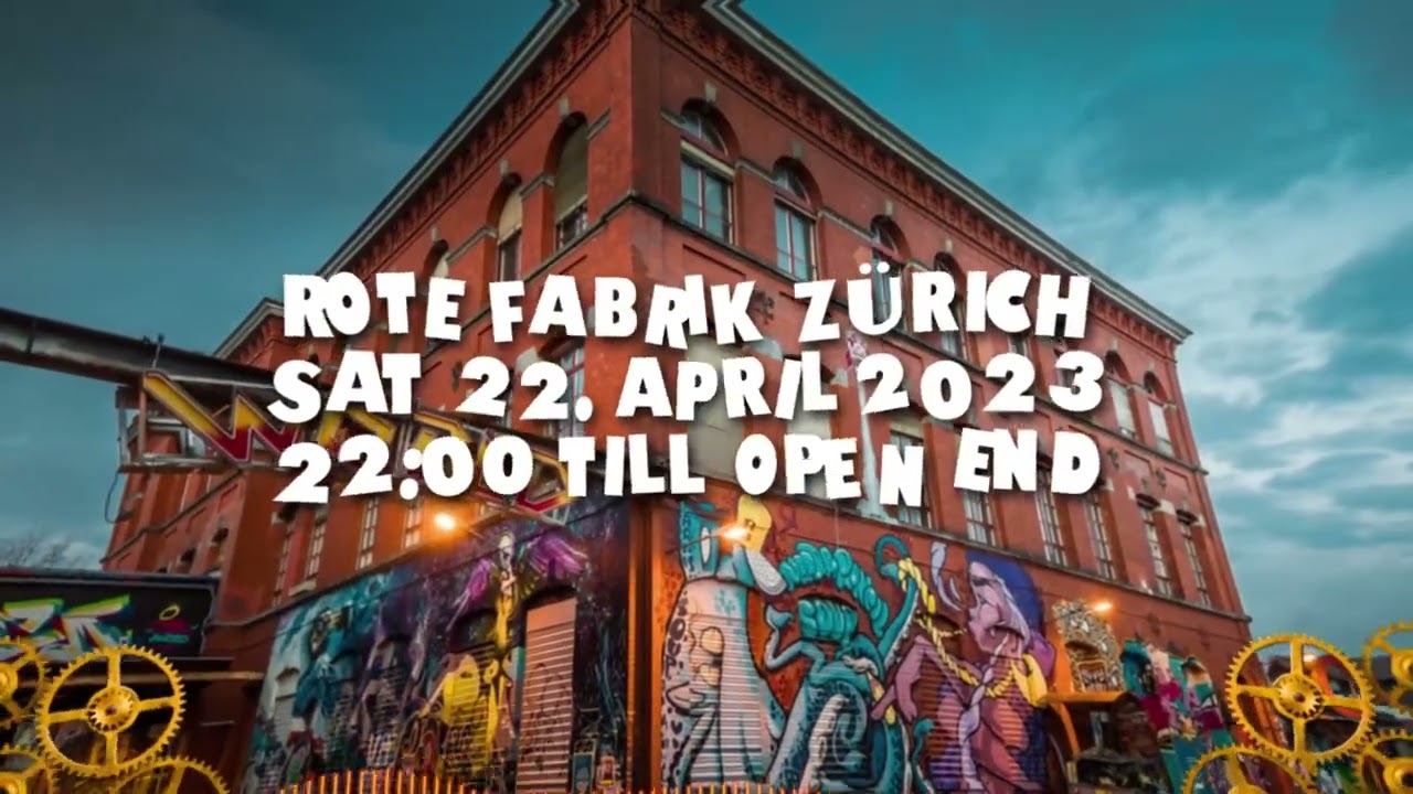 Trailer HAPPY FACTORY / 22.04.23 / ROTE FABRIK / HAPPY PEOPLE PODUCTIONS