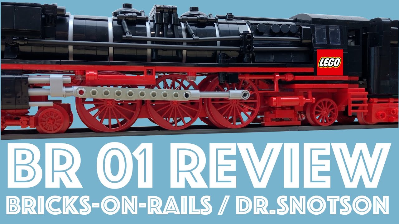 Bricked4You Review BR 01 Lego Moc - momentan nur bedingt fahrbereit - design by Dr.Snotson