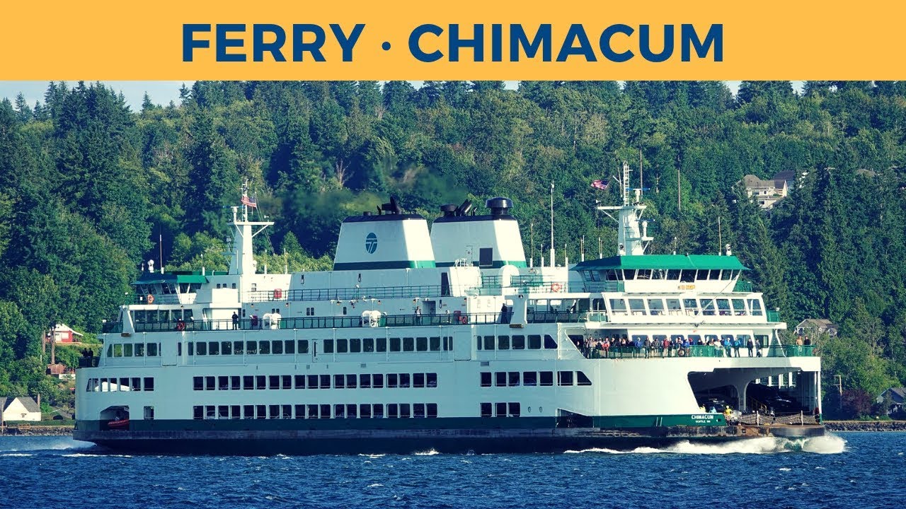 Passage on ferry CHIMACUM, Bremerton - Seattle (Washington State Ferries)