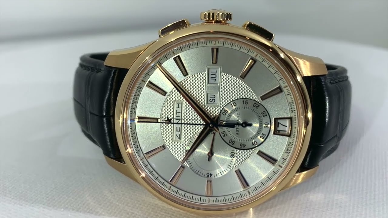 ZENITH CAPTAIN WINSOR ANNUAL CALENDAR CHRONOGRAPH 42MM 18.2070.4054/02.C711