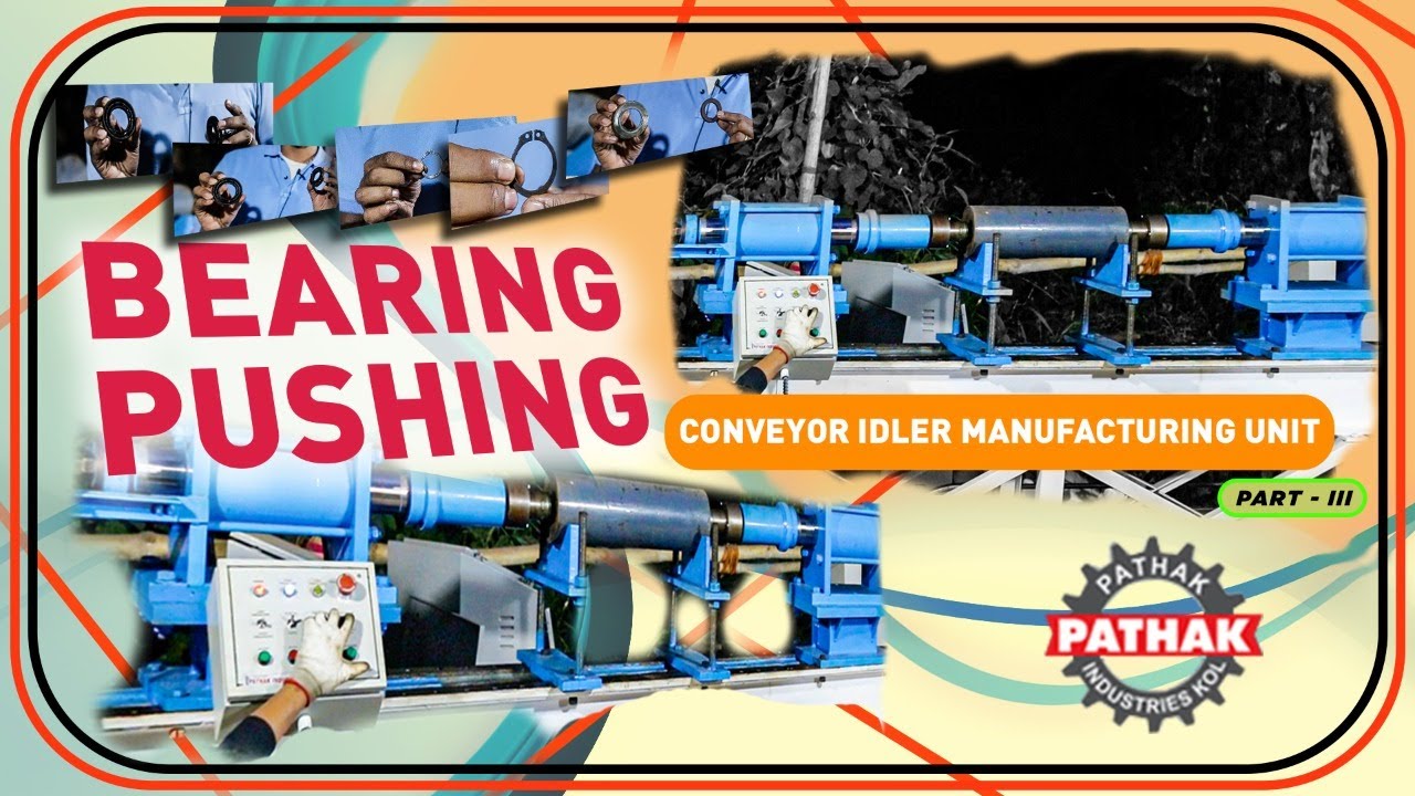 Hydraulic Bearing Pushing Machine for Conveyor Idler Roller