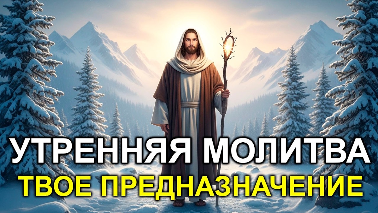 УТРЕННЯЯ МОЛИТВА  УЗНАЙ В ЧЕМ ТВОЕ ПРЕДГАЗНАЧЕНИЕ Ответ изменит всё!