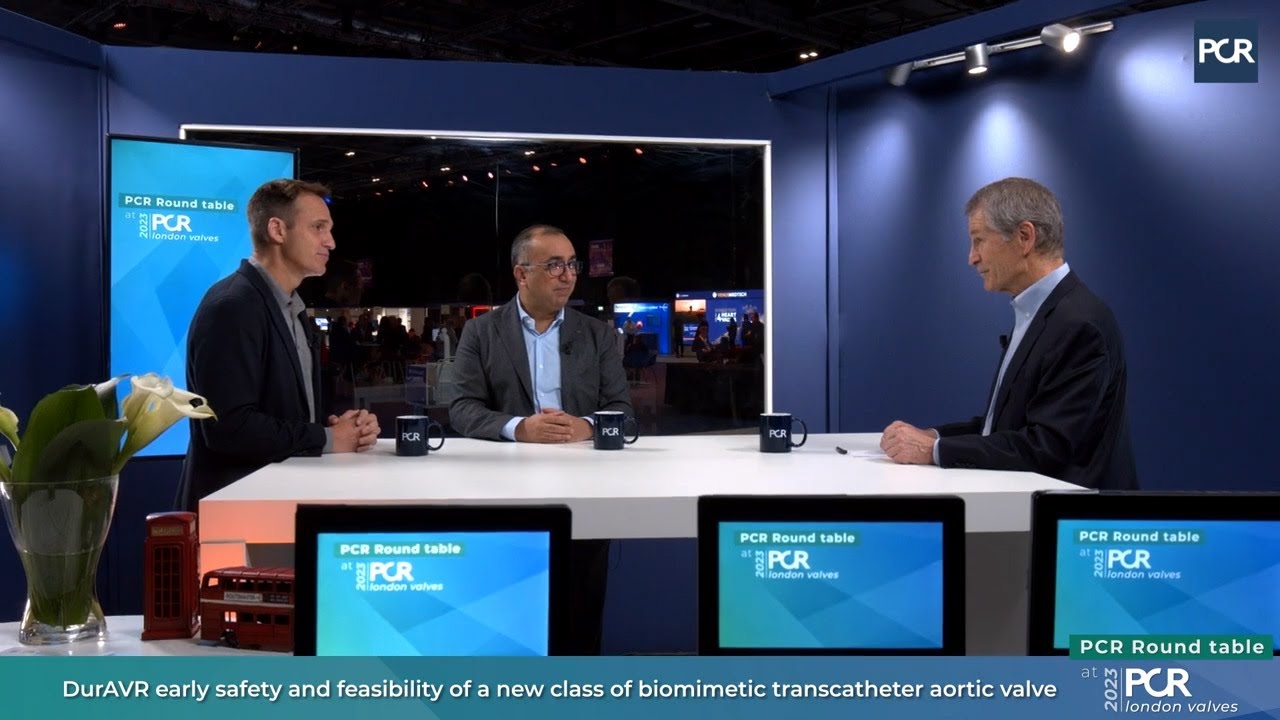 DurAVR early safety and feasibility of a new class of biomimetic transcatheter aortic valve