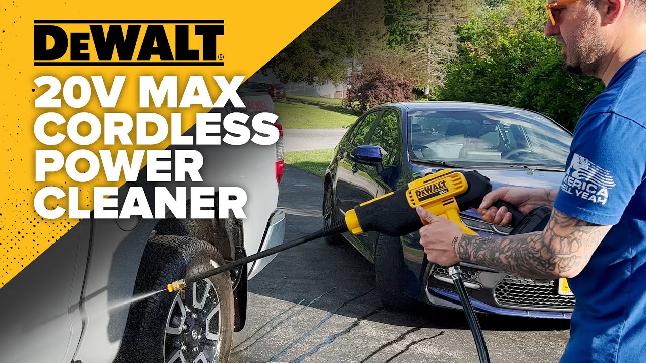 DeWALT 20V Max 550-PSI Cordless Power Cleaner UNBOXING