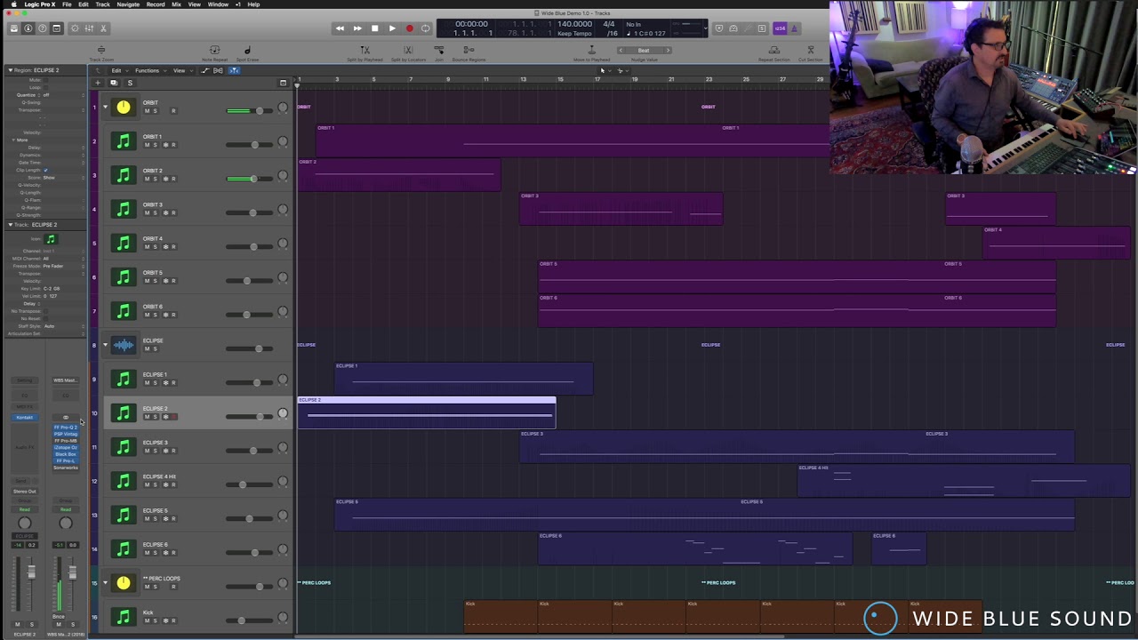 Jeff Rona Writes an Entire Track Using Only ORBIT and ECLIPSE.