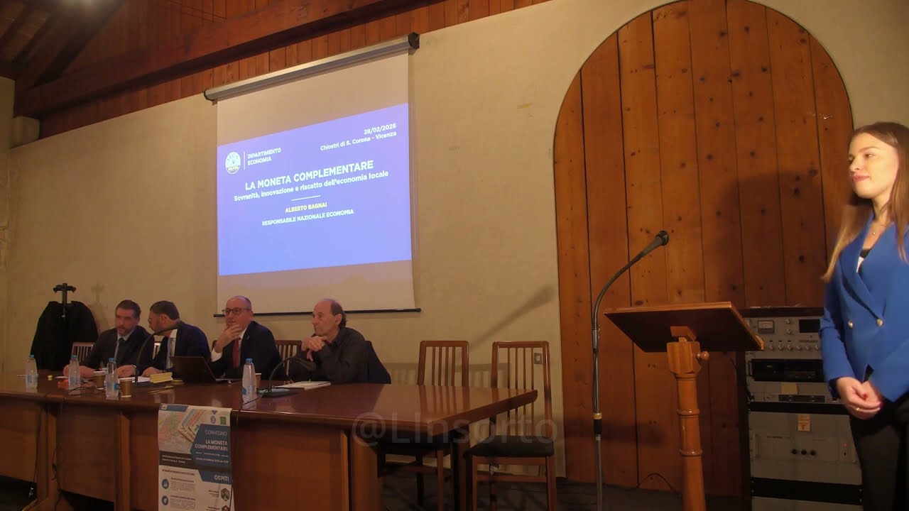 La Moneta Complementare Marco Natali Alberto Bagnai Paolo Borchia Nino Galloni 28-02-2026