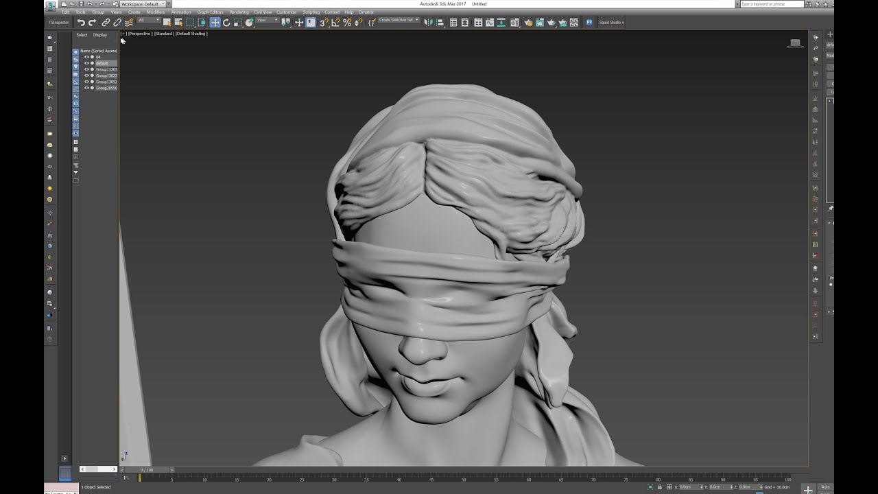 Easy 3ds Max - Using Freeform Relax/Push from Ribbon