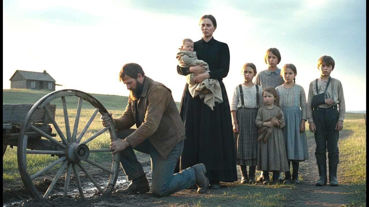 A Lonely Rancher Married a Widow With 6 Children — Her Hidden Past Shocked the Entire Town