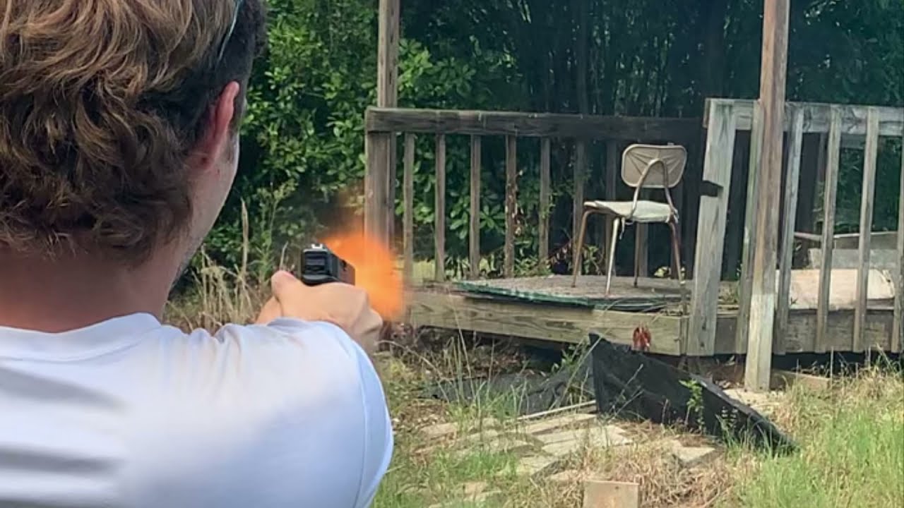 Glock 32 gen3 vs cinderblock