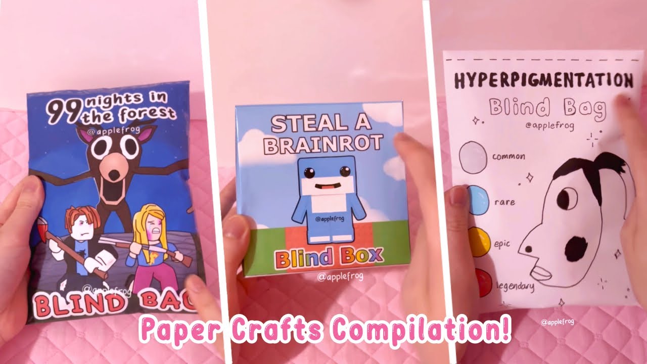 ✏️paper diy✏️ BEST PAPER CRAFTS COMPILATION! | asmr | applefrog 