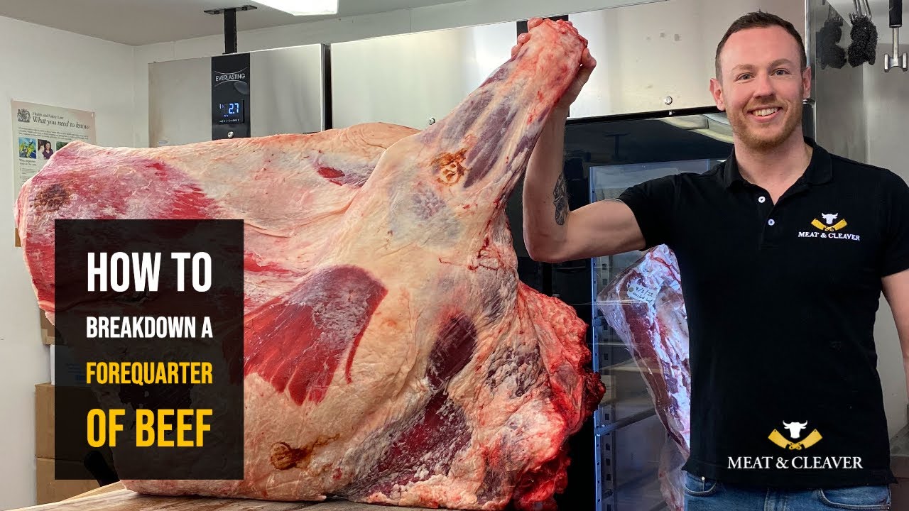 Fore Quarter of Beef Breakdown - Meat and Cleaver