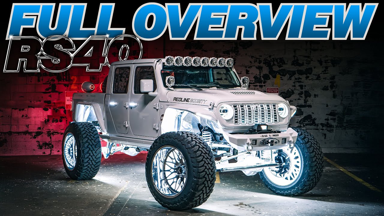 Full OVERVIEW of Our Custom 2024 Jeep Gladiator | #RS40
