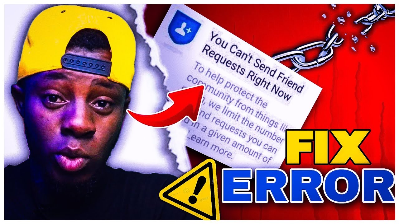 How to Get more Friend Requests on Facebook on New Account - Solve You Can't Send Friend Request